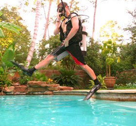 scuba class at home